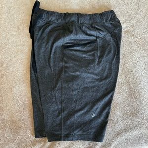 Lululemon Men’s Dark Grey Yoga Shorts